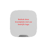 10 stuks brandplate (bedrukbaar) 