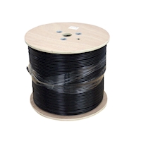 VP-RG59DCB300M, 300 meter coax kabel met voeding