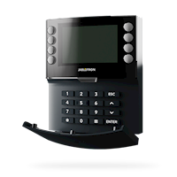 JA-115E-AN Jablotron bedraad bediendeel met toetsenbord, 4x segment, LCD en RFID lezer (antraciet)