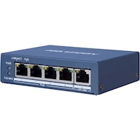 DS-3E0505HP-E, Hikvision 4x Gigabit 3x PoE, 1x Hi-PoE switch