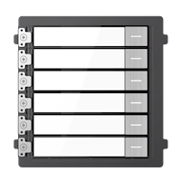 DS-KD-KK/S, Module Intercom, 6 Beldrukkers RVS