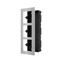 DS-KD-ACF3/S, Inbouwframe 3 Modules, RVS