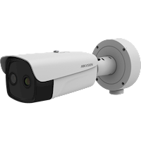 DS-2TD2637-10/P, Hikvision DeepinView Thermisch bi-spectrum bullet, 384 x 288, 10mm