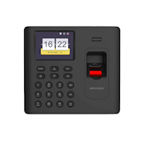 DS-K1A802F-B, Hikvision Standalone tijdsregistratiesysteem, codetoetsen, vingerprint