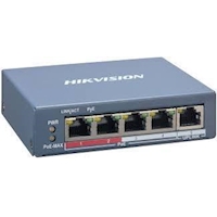 DS-3E1105P-EI, Hikvision 5 Poorts, 4x PoE, 100M smart managed switch