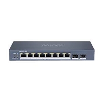 DS-3E1510P-SI, 10 Poorts, 8x PoE, Gigabit