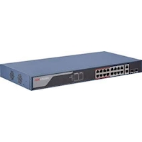 DS-3E1318P-EI V2, Hikvision 100M Smart Managed PoE Switch, 16 poorts