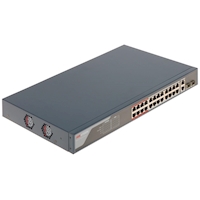 DS-3E1326P-EI, 24 Port Fast Ethernet Smart POE Switch