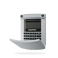 JA-114E-GR Jablotron bedraad bediendeel met toetsenbord, segment(en), LCD en RFID lezer (grijs)