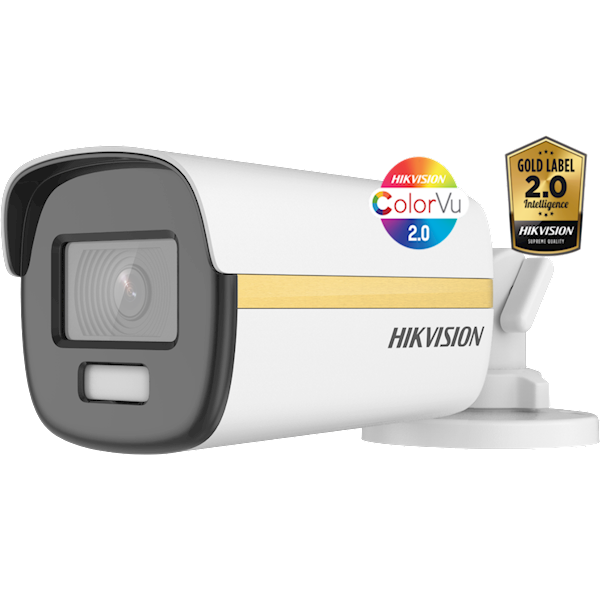 DS2CE10DF3TFS(3.6MM), HDTVI ColorVu Mini Bullet, 3.6mm Camera